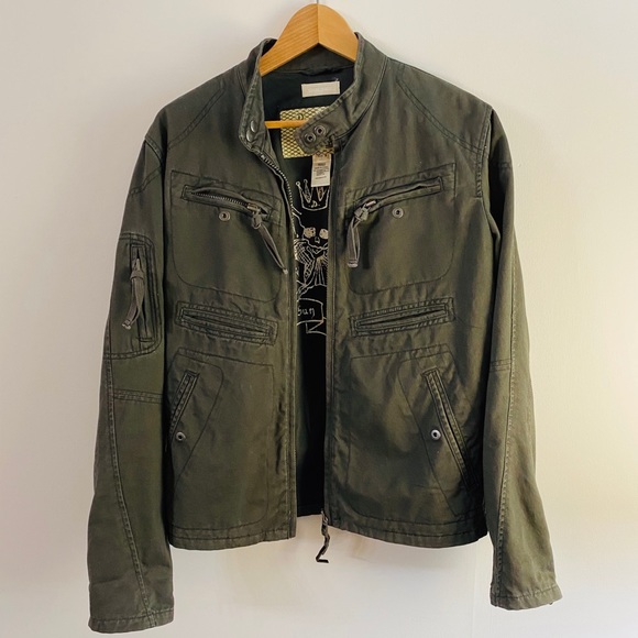 Vintage Diesel Rising Sun Motorcycle 